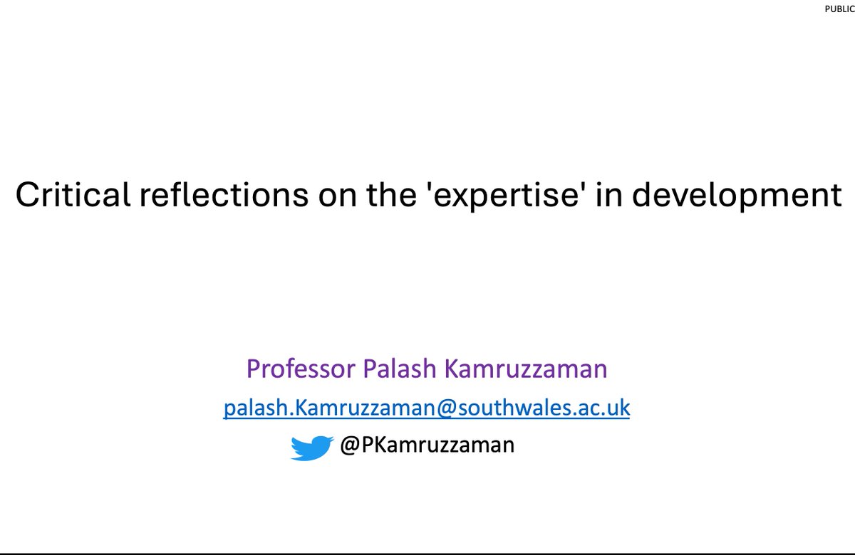 PKamruzzaman's tweet photo. It was a pleasure to speak on "Critical Reflections on 'Expertise' in Development" at the @uniofjyvaskyla⤵️   

Grateful to Prof @TiinaKontinen for the kind invite. What was meant to be a 2 hr session turned into 3+ hrs of rich, critical, and passionate dialogue, thank you all!🙏 https://t.co/EQQp4rxuvu