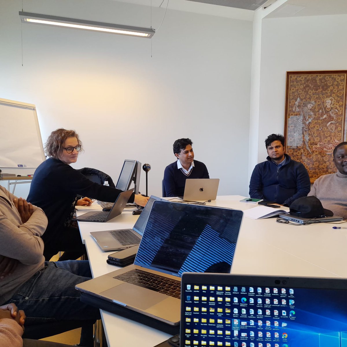 PKamruzzaman's tweet photo. It was a pleasure to speak on "Critical Reflections on 'Expertise' in Development" at the @uniofjyvaskyla⤵️   

Grateful to Prof @TiinaKontinen for the kind invite. What was meant to be a 2 hr session turned into 3+ hrs of rich, critical, and passionate dialogue, thank you all!🙏 https://t.co/EQQp4rxuvu