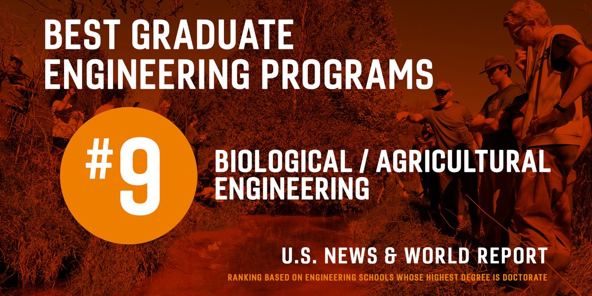 bse_vt's tweet photo. I spy with my engineering eye 👀

Our graduate program has ranked #9 nationally according to US News &amp; World Report. 

This accomplishment is a testament to the dedication of our exceptional faculty, staff, and students. We are excited for what's ahead. https://t.co/48D3Itjnfm