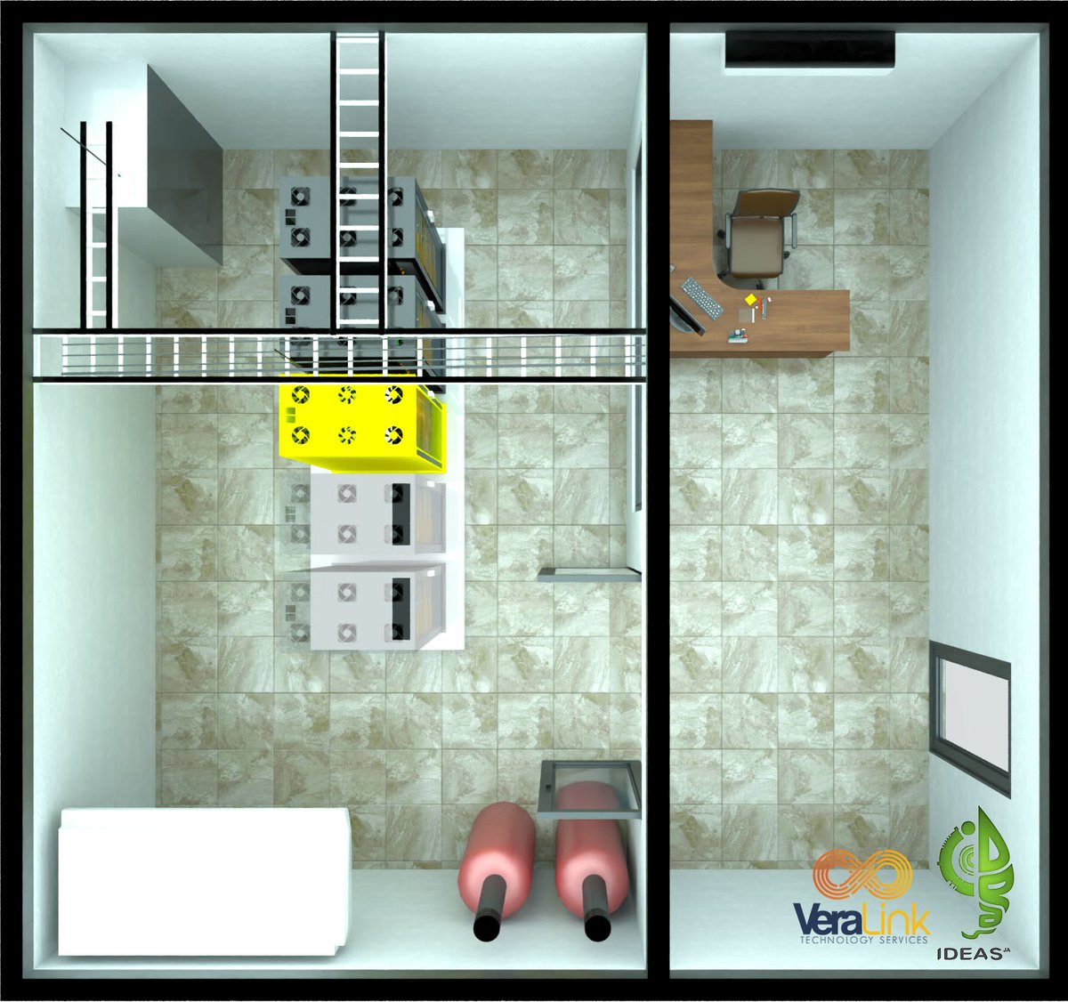 IDEASja's tweet photo. Server Room design for local health facility https://t.co/2odTP7Xrb0
