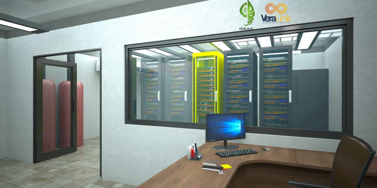 IDEASja's tweet photo. Server Room design for local health facility https://t.co/2odTP7Xrb0
