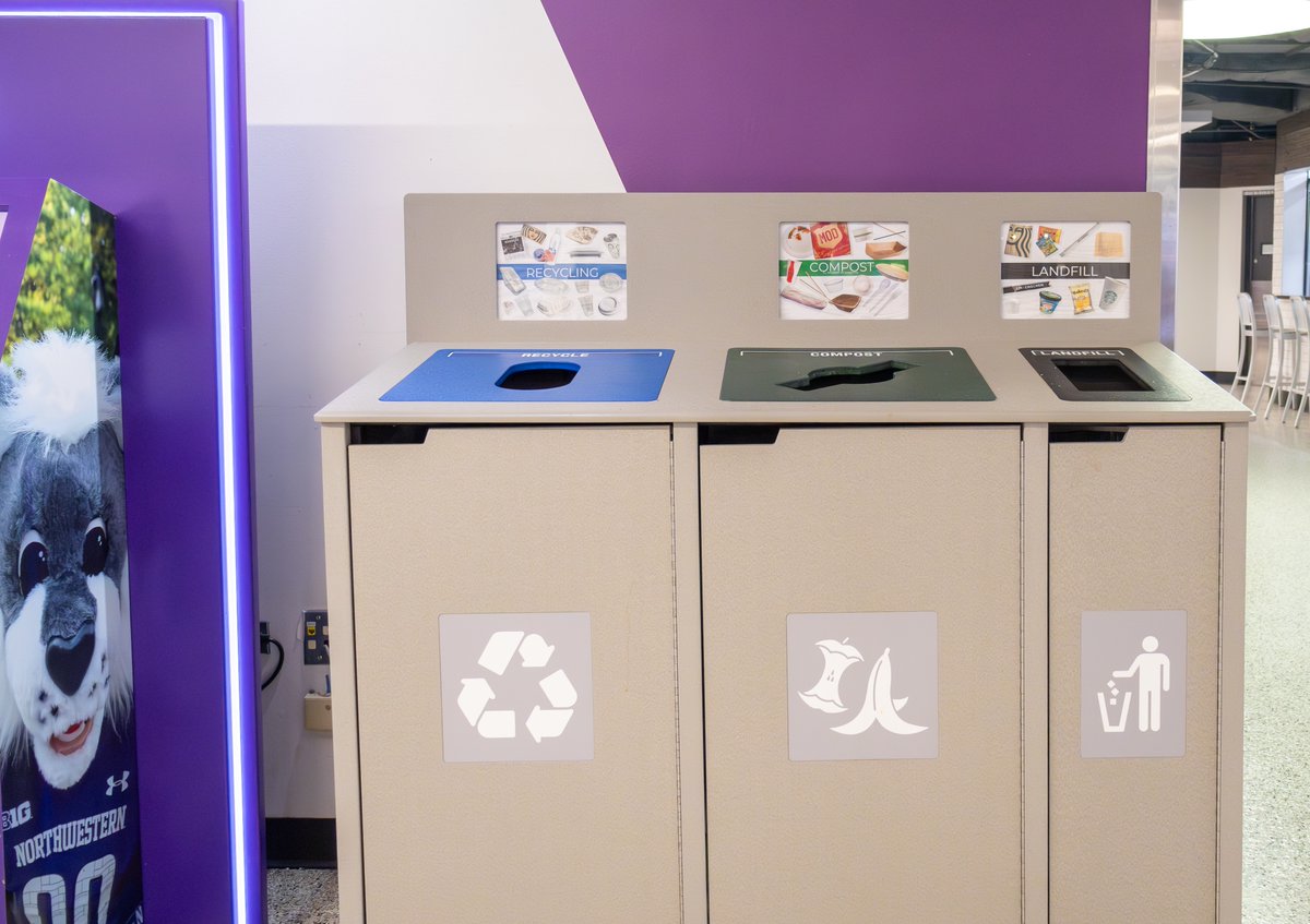 Northwestern (@northwesternu) on Twitter photo Excellence in sustainability at <a href="/norriscenter/">Norris Center</a> ♻️🌎
Since 2023, Norris University Center has used a front-of-house composting system, allowing students to become more conscious of their waste and learn about sustainability: spr.ly/6015Fe8xh Excellence in sustainability at <a href="/norriscenter/">Norris Center</a> ♻️🌎
Since 2023, Norris University Center has used a front-of-house composting system, allowing students to become more conscious of their waste and learn about sustainability: spr.ly/6015Fe8xh