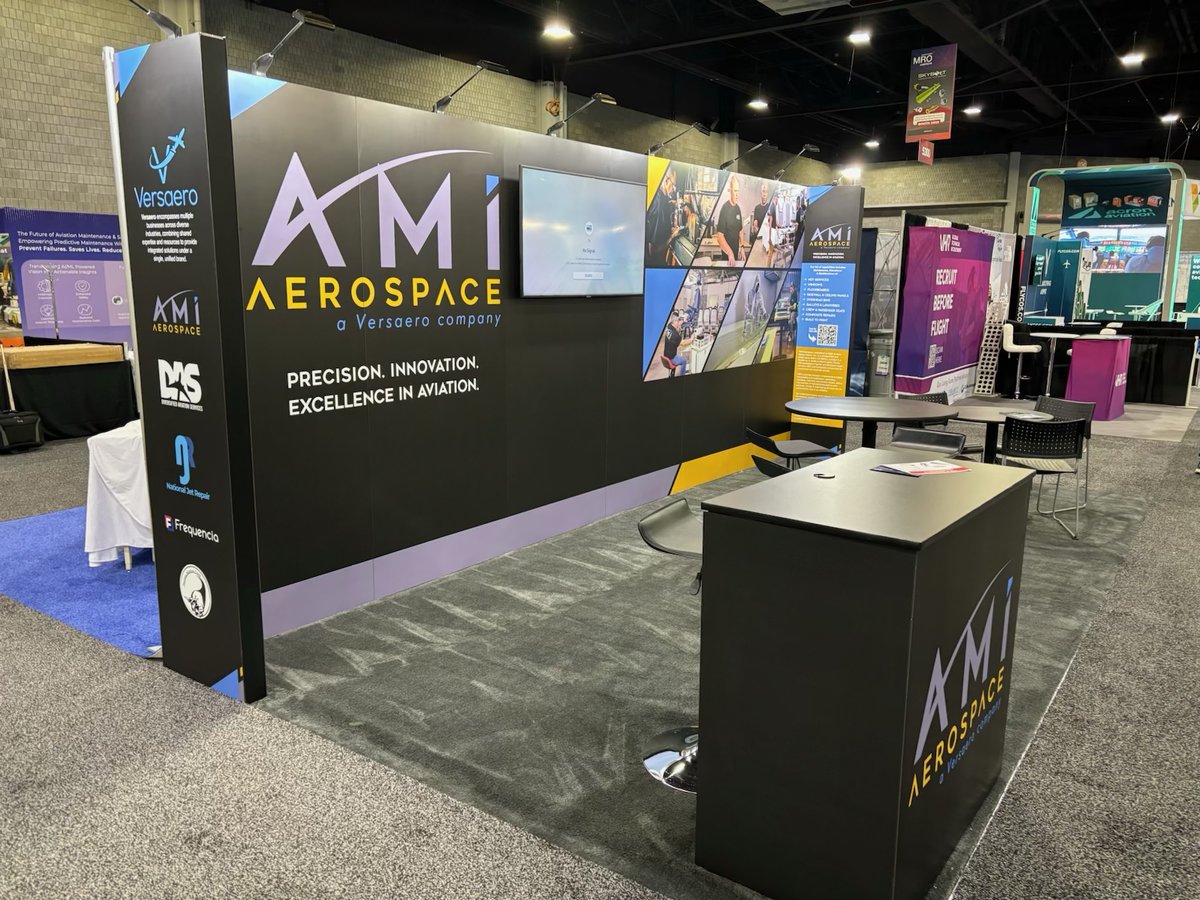 If you are heading to MRO Americas in Atlanta, be sure to stop by AMI Aerospace booth 5231 to visit with the team <a href="/AvWeekEvents/">Aviation Week Events</a>  #MRO #MROAmericas2025 #MROAM #aviation #tradeshow #exhibitions