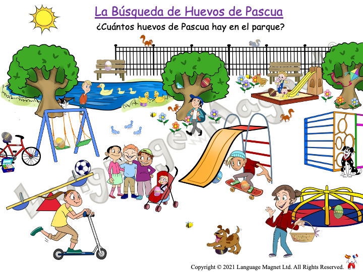 Check out the Easter resources on our platform. Play Easter Egg Bingo to revise colours or enjoy an Easter Egg Hunt in the Park to revise numbers, prepositions and vocabulary for objects in the park. "Joyeuse Pâques"/Felices Pascuas/Happy Easter! 🐣
#Easter #teachers #edtech #mfl