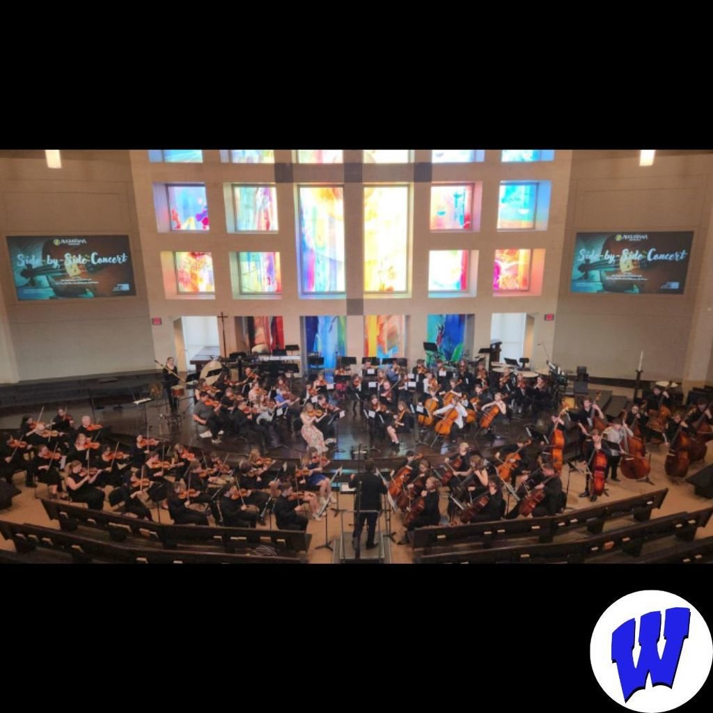 sfwhittierms's tweet photo. Congratulations to Mara Ust, Deja Claymore, Claudia Koltze, Sergio Rivera Sanchez, Forrest Shukla, Gaven Franzmann, Jonezy Jones-Esquibel &amp; the 2025 Middle School All City Honor Orchestra on a fantastic concert Sunday. Bravo! #WhittierInTheWild https://t.co/rmKkiNoSYT