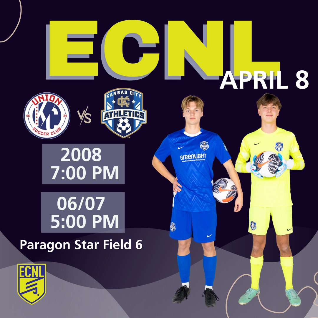 It’s time for the <a href="/ECNLboys/">ECNL Boys</a> KC Showdown!  Let’s go, boys!