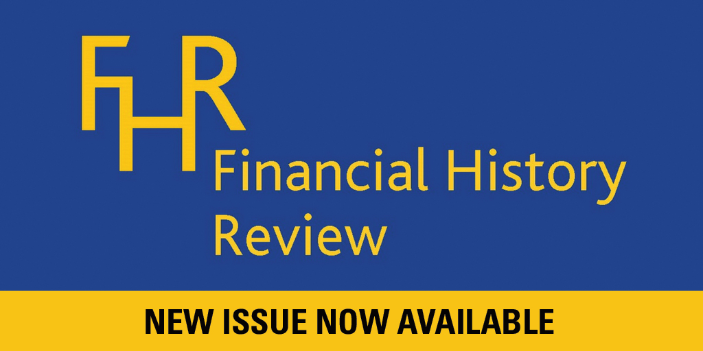 Cambridge University Press - History (@cambup_history) on Twitter photo New Issue of Financial History Review now available
📚 cup.org/4ifysC4
<a href="/bankinghistory/">Carmen Hofmann</a> #econhist #bizhis New Issue of Financial History Review now available
📚 cup.org/4ifysC4
<a href="/bankinghistory/">Carmen Hofmann</a> #econhist #bizhis