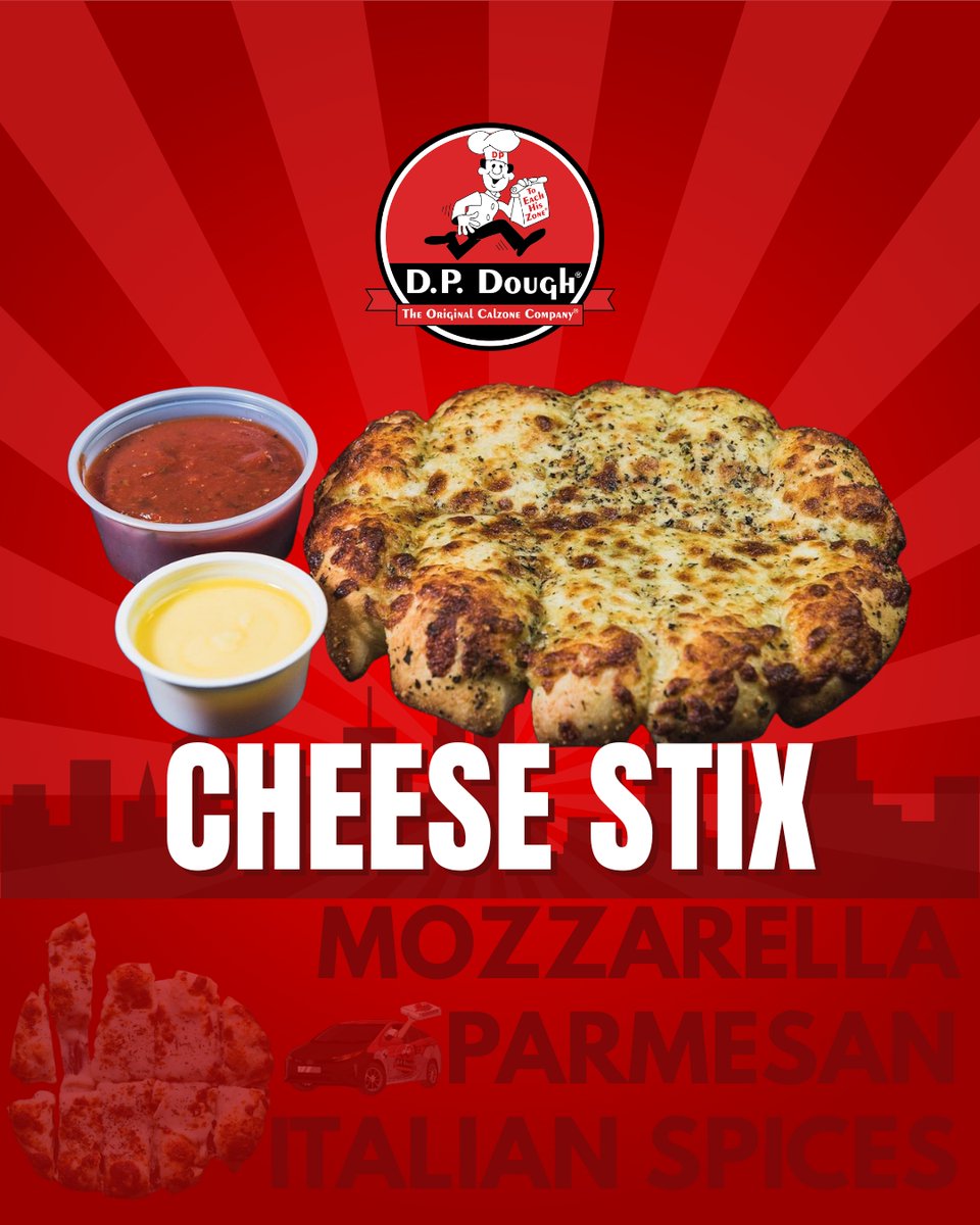 Fresh dough, five perfect pieces, topped with melty mozzarella, parmesan, and Italian spices. Baked golden and ready to be devoured. 🍞🧄🧀 Order yours now!

Order on our app📱 or online at dpdough.com
