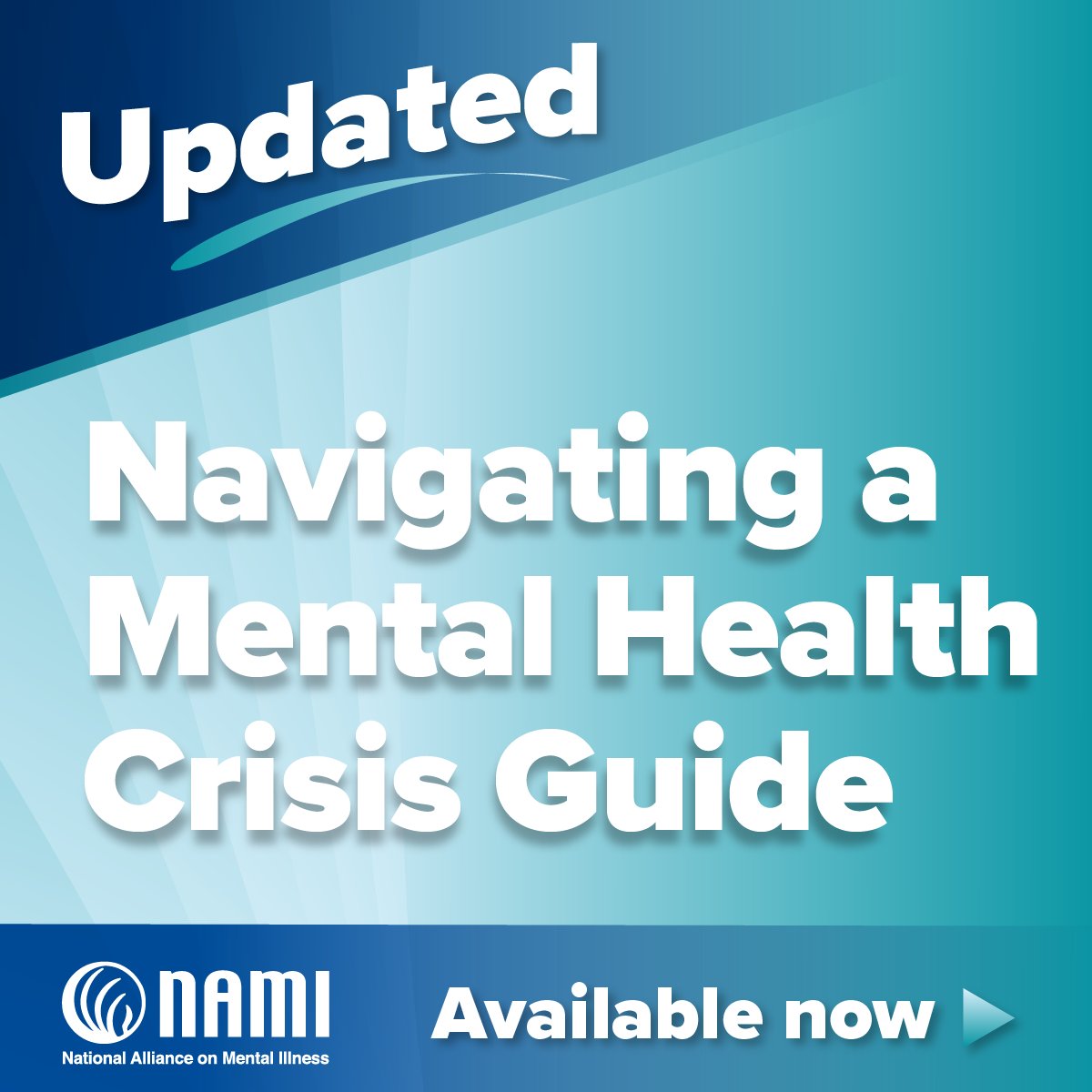 When a mental health crisis happens, there’s no time to search for answers — but you can be prepared.

NAMI’s updated “Navigating a Mental Health Crisis” guide is here to help individuals and families:

✔️ Recognize the signs of a mental health crisis
✔️ Know what to do in a
