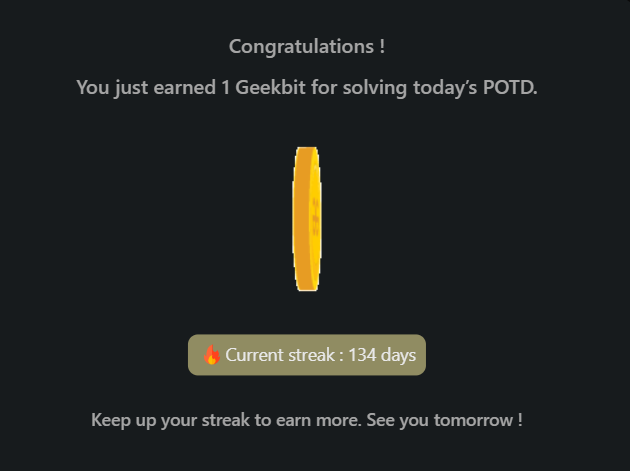 Mayank_kumar111's tweet photo. Day 146: The Code Climbers Club Another day another challenge conquered! Our journey is unstoppable fueled by problem-solving

@geeksforgeeks

#CodingChallenge #162DaysOfCode #gfg160 #geekstreak2024 #Day146 #CodeWarrior #ClimbHigher #PersistAndPrevail #CodeEveryday #CodingJourney https://t.co/KXxBr684lG
