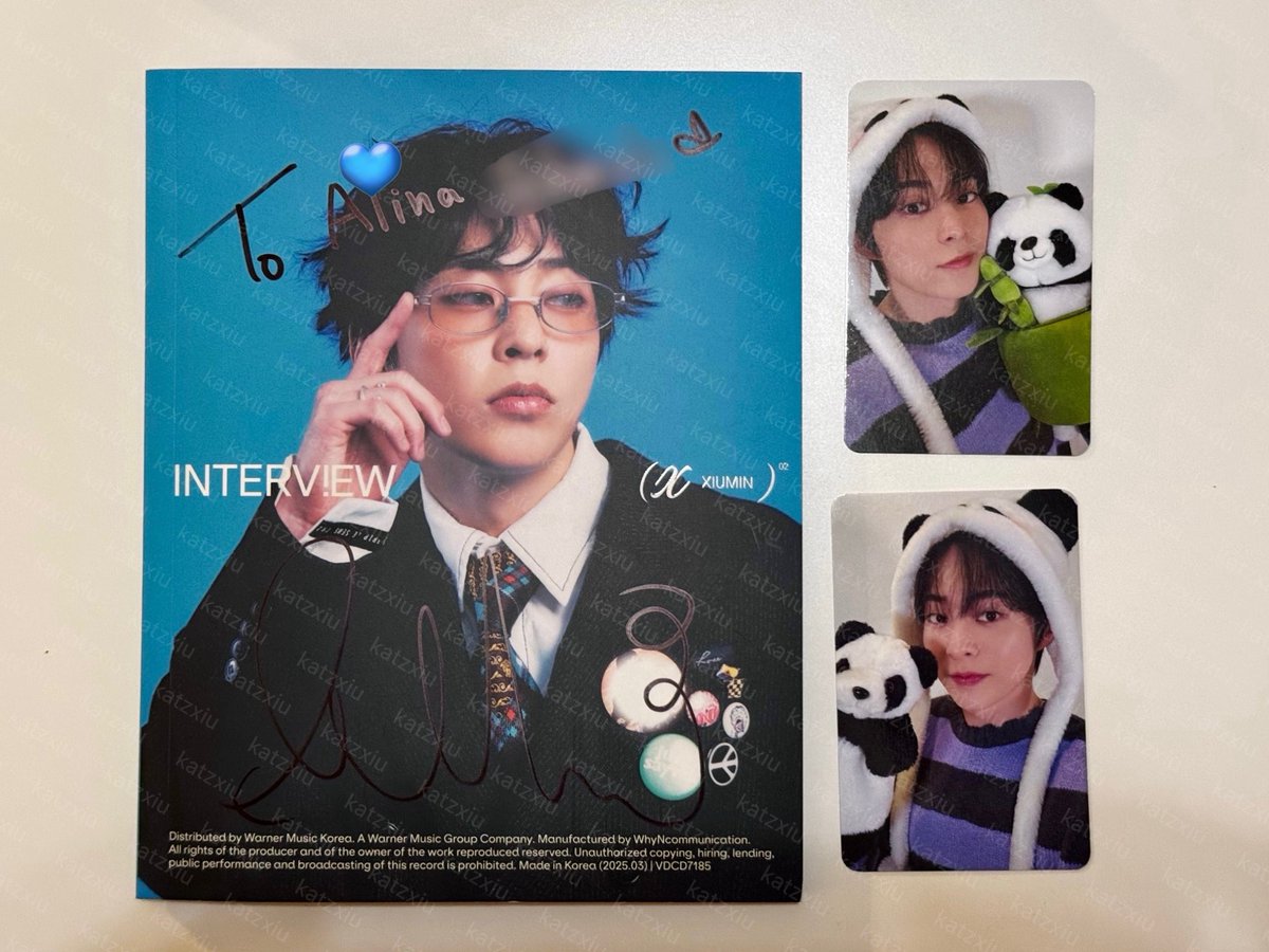 katzxiu's tweet photo. my most precious possession now 🩵 https://t.co/oZWzENpmJM