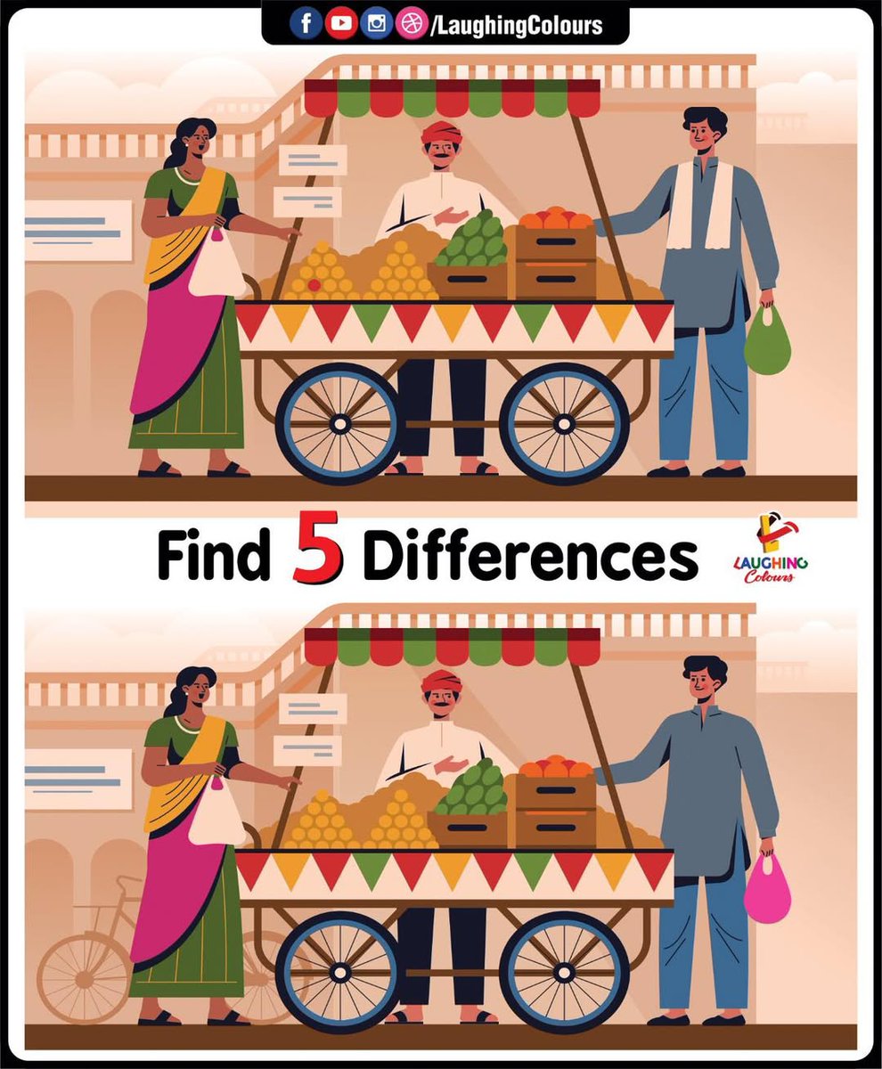 LaughingColours's tweet photo. #finddifferences https://t.co/1En3BZvu8O