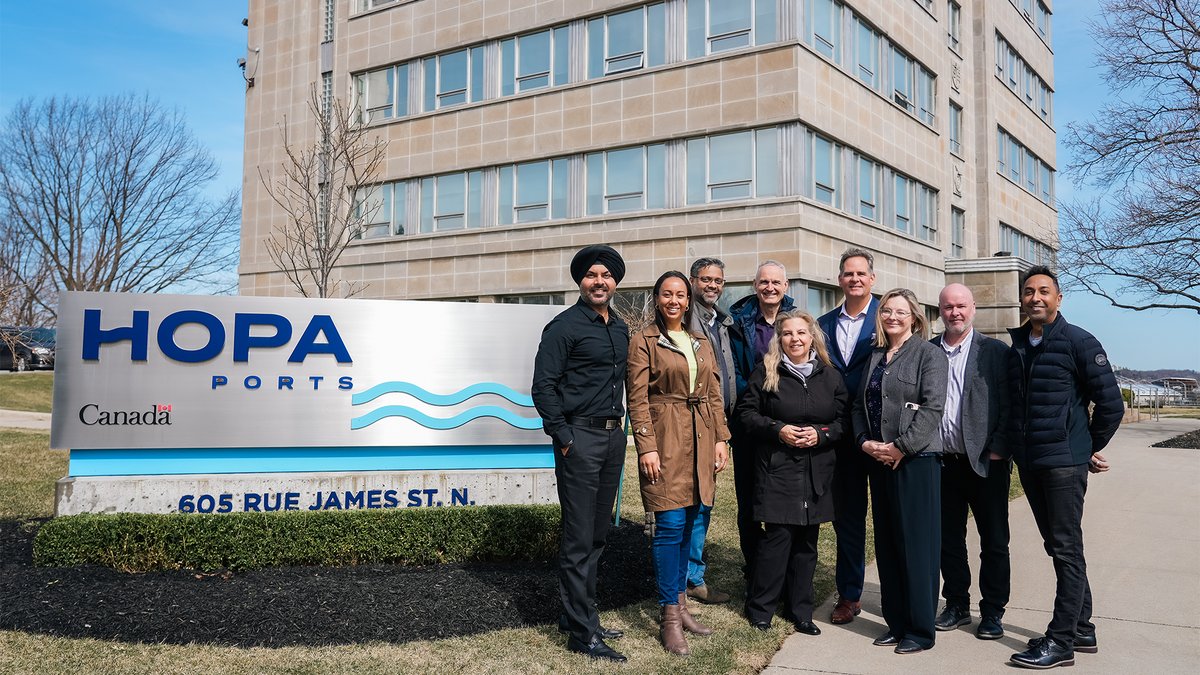 Hamilton-Oshawa Port Authority (@hopaports) on Twitter photo We were pleased to host our colleagues from Ports Toronto for a tour of the Port of Hamilton, offering a behind-the-scenes look at our latest infrastructure developments and operations.
Thanks <a href="/PortsToronto/">PortsToronto</a> - we look forward to more conversations and collaboration! We were pleased to host our colleagues from Ports Toronto for a tour of the Port of Hamilton, offering a behind-the-scenes look at our latest infrastructure developments and operations.
Thanks <a href="/PortsToronto/">PortsToronto</a> - we look forward to more conversations and collaboration!