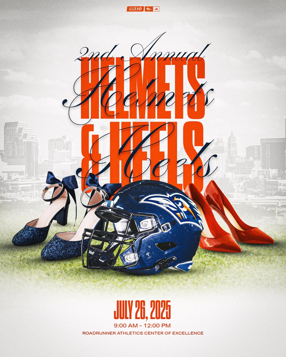 UTSA Football ๐ (@utsaftbl) on Twitter photo ๐ข๐ช๐ฟ๐ฎ ๐ฝ๐ฑ๐ฎ ๐๐ช๐ฝ๐ฎ
Ladies of Roadrunner nation, we will be hosting our 2nd annual ๐๐ฎ๐ต๐ถ๐ฎ๐ฝ๐ผ ๐ช๐ท๐ญ ๐๐ฎ๐ฎ๐ต๐ผ event on July 26th, 2025!
Stay tuned for ticket info, you wonโt want to miss out!
#BirdsUp๐ค| #LetsGo210
#210TriangleOfToughness ๐ข๐ช๐ฟ๐ฎ ๐ฝ๐ฑ๐ฎ ๐๐ช๐ฝ๐ฎ
Ladies of Roadrunner nation, we will be hosting our 2nd annual ๐๐ฎ๐ต๐ถ๐ฎ๐ฝ๐ผ ๐ช๐ท๐ญ ๐๐ฎ๐ฎ๐ต๐ผ event on July 26th, 2025!
Stay tuned for ticket info, you wonโt want to miss out!
#BirdsUp๐ค| #LetsGo210
#210TriangleOfToughness