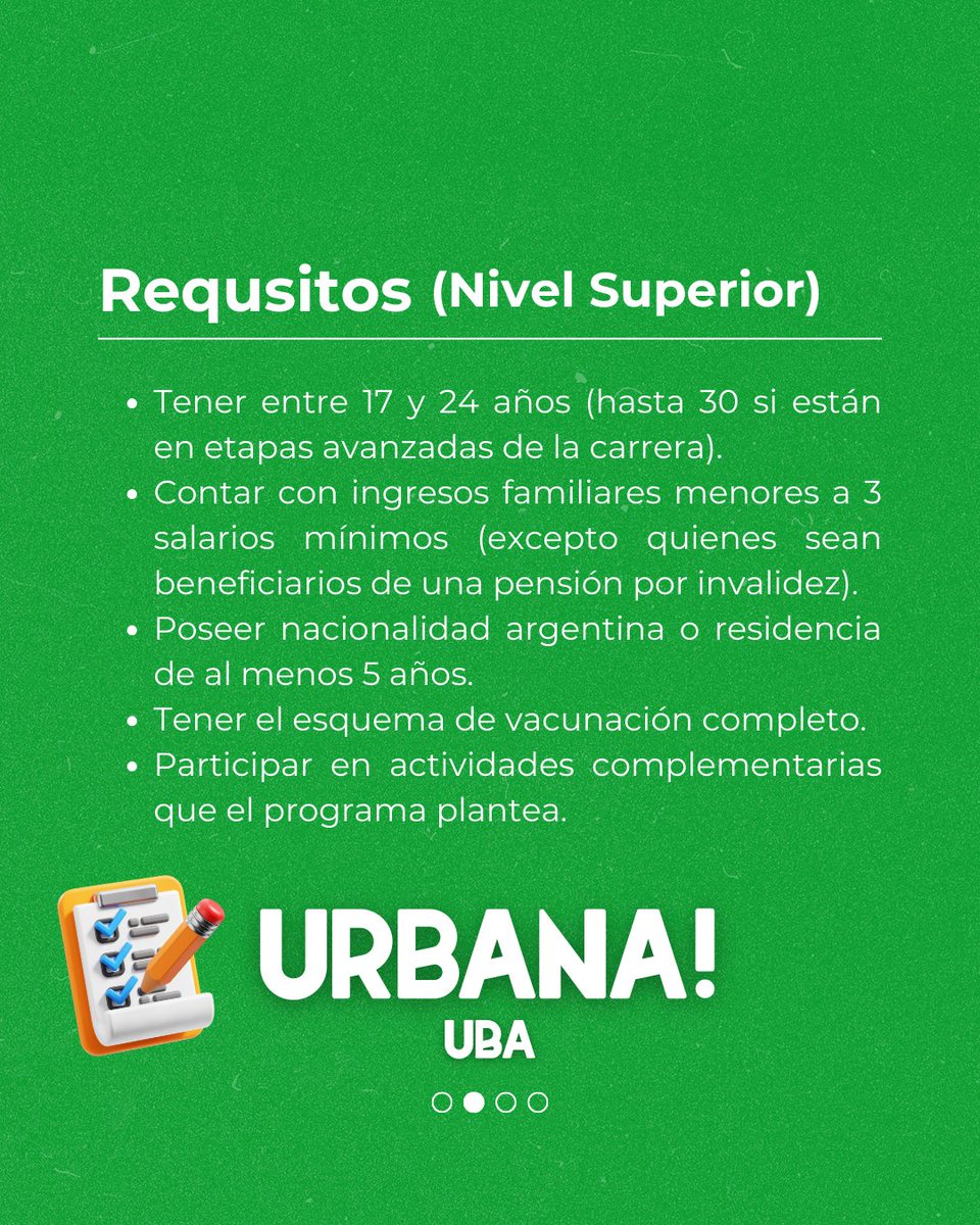 urbanasociales's tweet photo. BECAS PROGRESAR 📝
¡Abierta la convocatoria!

👉 Hasta el 20/4 está abierta la inscripción para percibir las Becas Progresar. ¡Te contamos cómo anotarte y los requisitos!

#UBA #SocialesUBA #CBC #FSOC #BecasProgresar https://t.co/ydBWg5q7TG