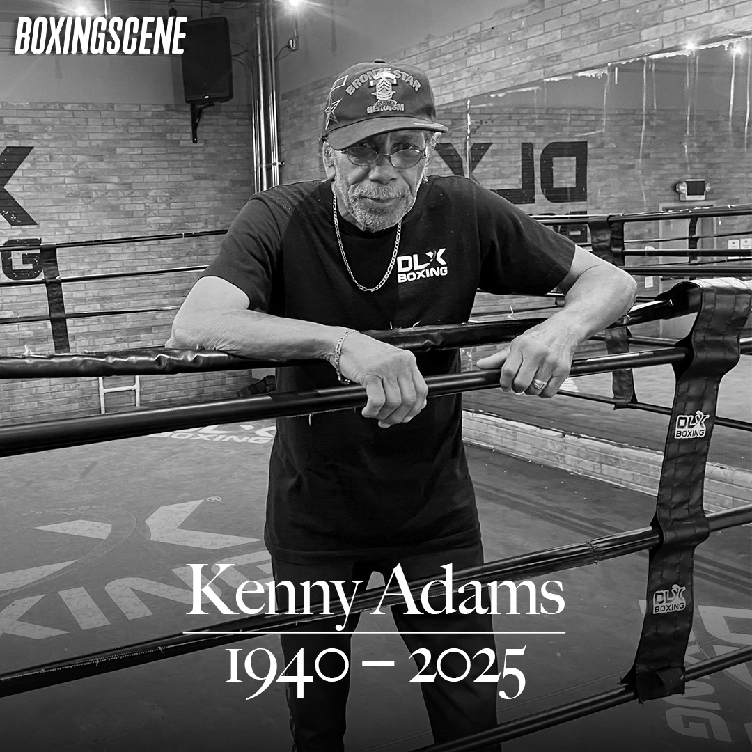 boxingscene's tweet photo. Hall of Fame boxing coach and former Olympian Kenny Adams has sadly passed away aged 84.

Adams trained 25 world champions across his career as a coach.

Rest in Peace, Kenny.

Full story: https://t.co/9EJjeOsLac https://t.co/ExFUoxODw7