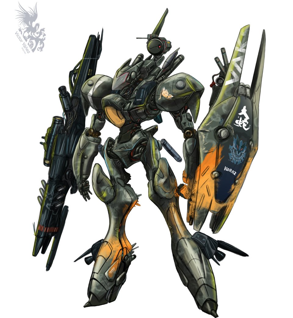f3rkad's tweet photo. Hello #PortfolioDay, I draw mechas and robots. https://t.co/hEccHN0Sxm