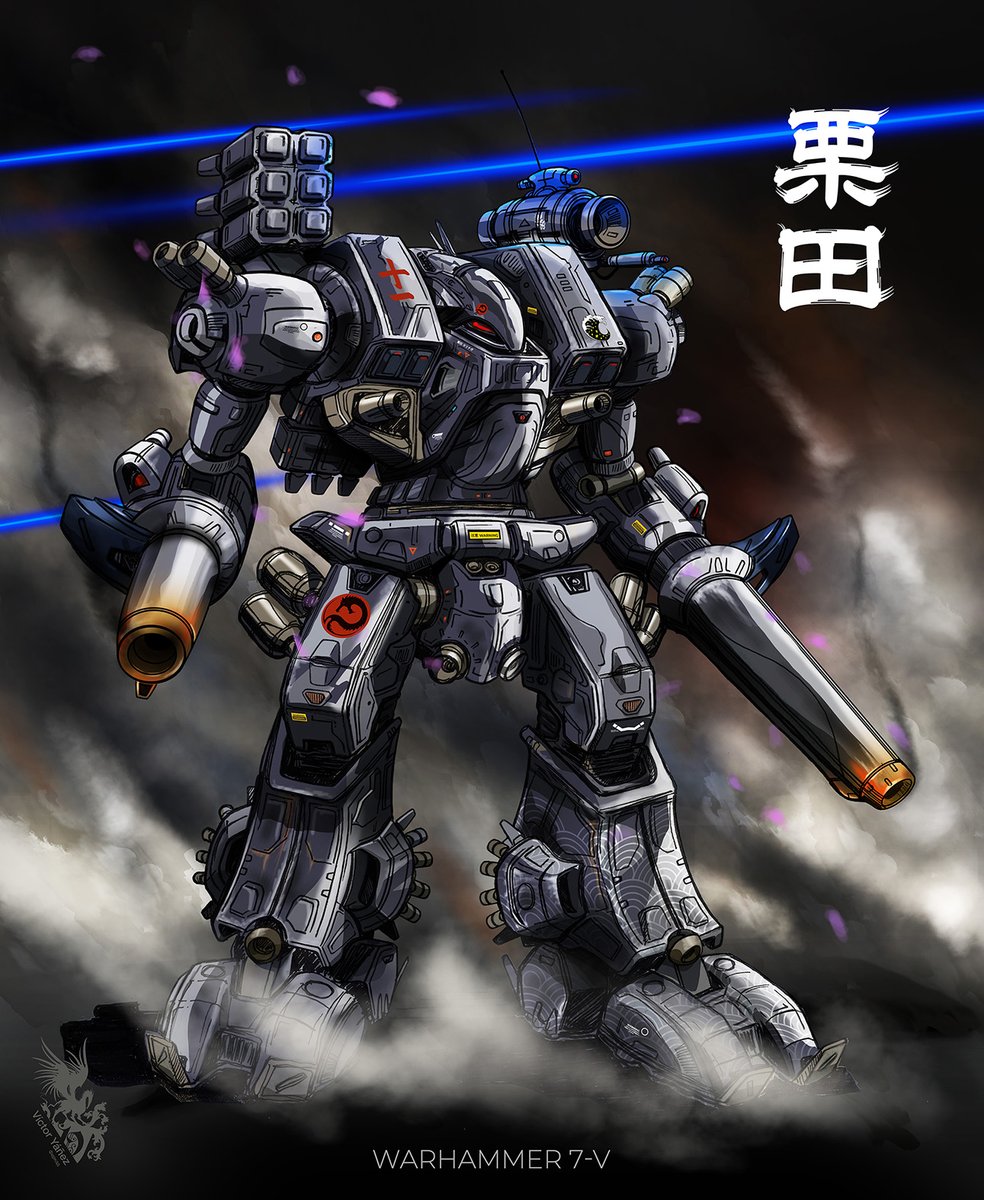 f3rkad's tweet photo. Hello #PortfolioDay, I draw mechas and robots. https://t.co/hEccHN0Sxm