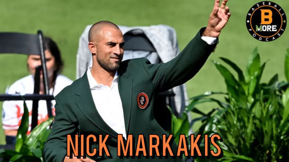 BmoreSportsPod's tweet photo. One of the MOST POPULAR #Orioles of all time. 3x Gold Glover & O’s Hall of Famer Nick Markakis joins us for a RARE interview in Episode 7 of the #BmoreBaseballPodcast.
Full episode drops tomorrow!
@sportswcoleman @MBordick
#Birdland #OriolesBaseball #NickMarkakis https://t.co/umAg3WtBAF