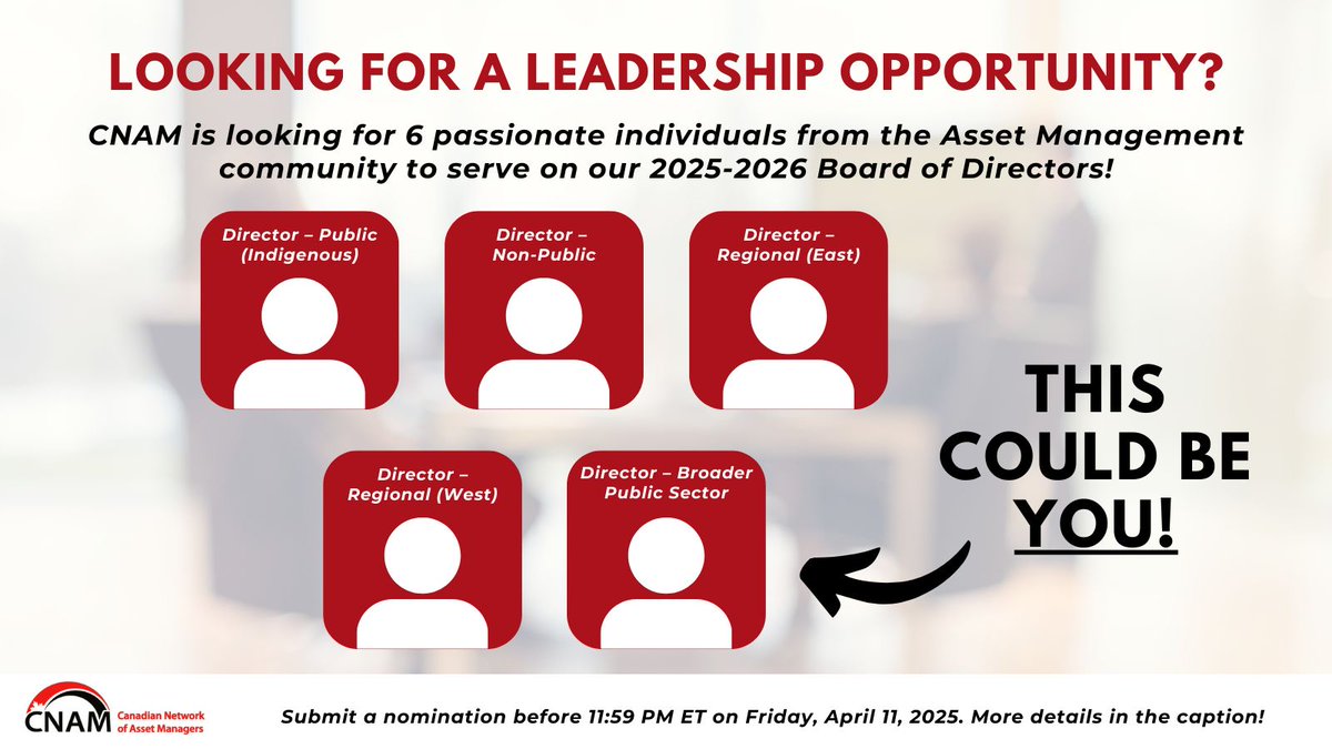 Canadian Network of Asset Managers tweet media