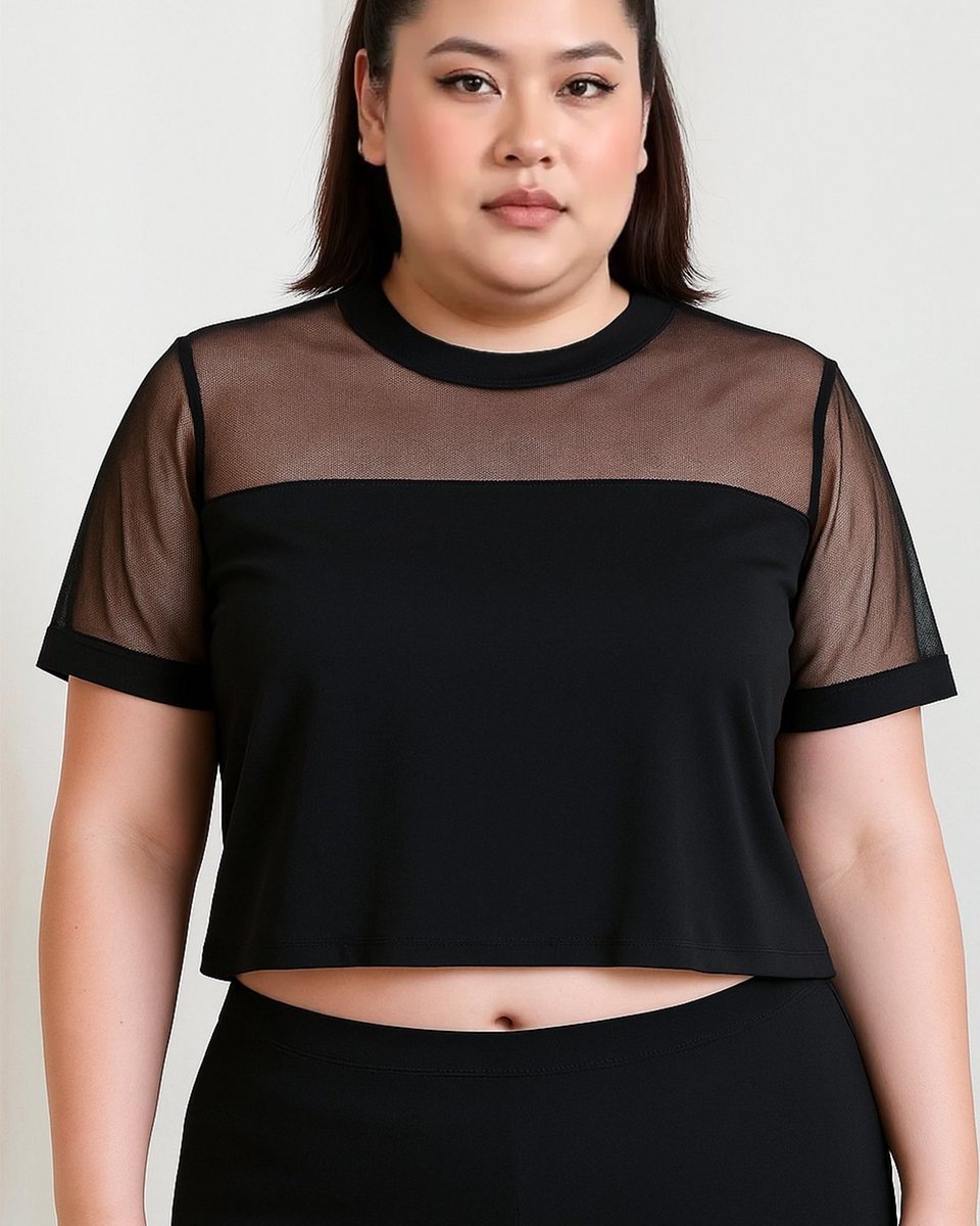 's tweet image. Restocked Plus Size Mesh Tops! 👀🔥 Slay the casual fit game with effortless drip.
🛒 Shop: incontrolclothing.com

#MeshTop #Y2KStyle #PlusSizeFashion #EdgyAesthetic #MonochromeFit #BaddieStyle #StreetwearLook #fashion #BlackOnBlack