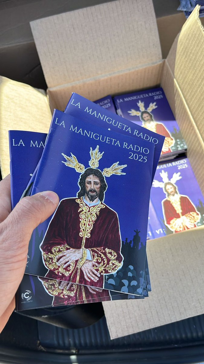 ¡Llegaron los ansiados programas de mano!

Sigue la actualidad de la Semana Santa con La Manigueta Radio

🎨 Ana Lobato

#LaManiguetaOC