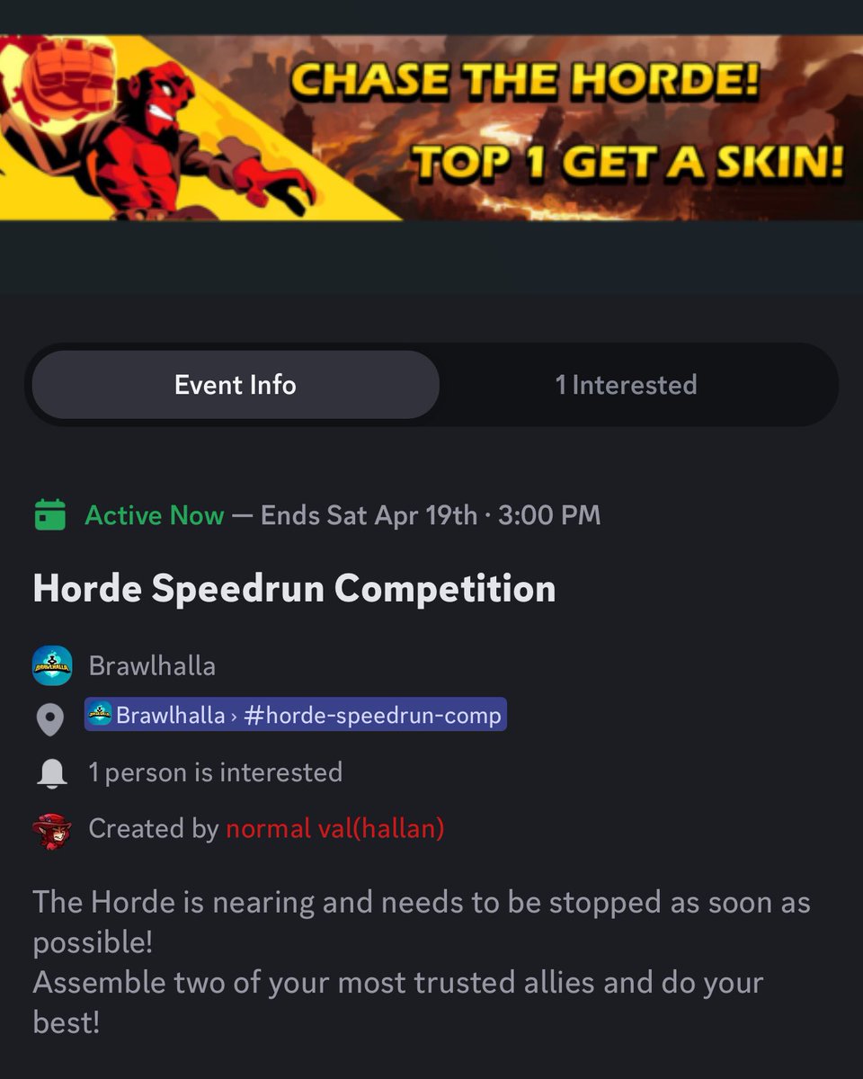 Brawlhalla Discord Events tweet media