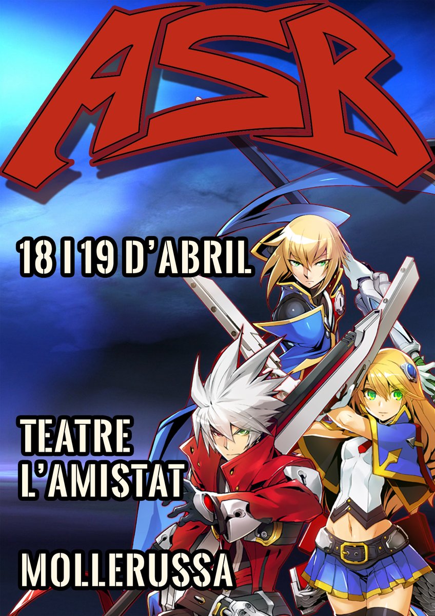Perdonad la tardanza, pero inscripciones abiertas del "Arc System Battles 2025".
Muchas horas de Blazblue y Freeplays de muchos juegos os están esperando en Mollerussa del 18 al 20 de Abril.
start.gg/tournament/arc…