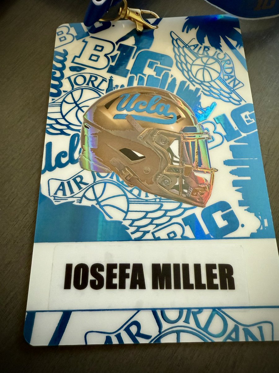 Humbled and Blessed to have visited <a href="/UCLAFootball/">UCLA Football</a> this morning. Huge shout out to <a href="/JetsonBland/">Jordan Bland</a> and coach <a href="/MalloeMalloe/">Ikaika Malloe</a> for the hospitality. #GoBruins