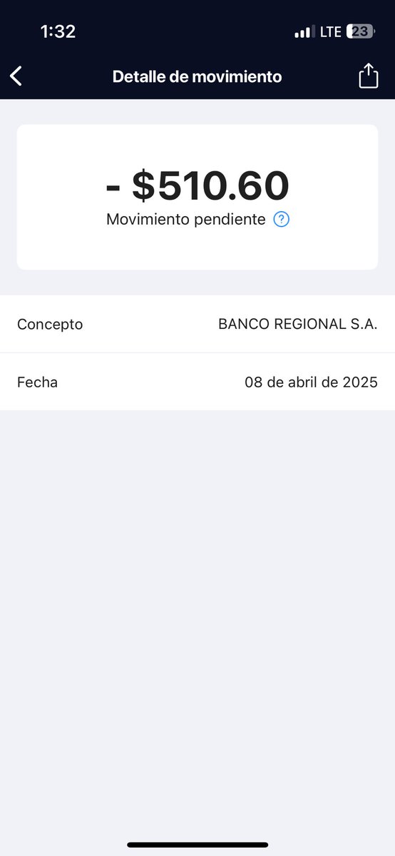 Adic_cion's tweet photo. @heybanco Me retienen los movimientos cada vez que sucede una intermitencia en la app y no me ha devuelto el saldo https://t.co/6abqo0YMf4