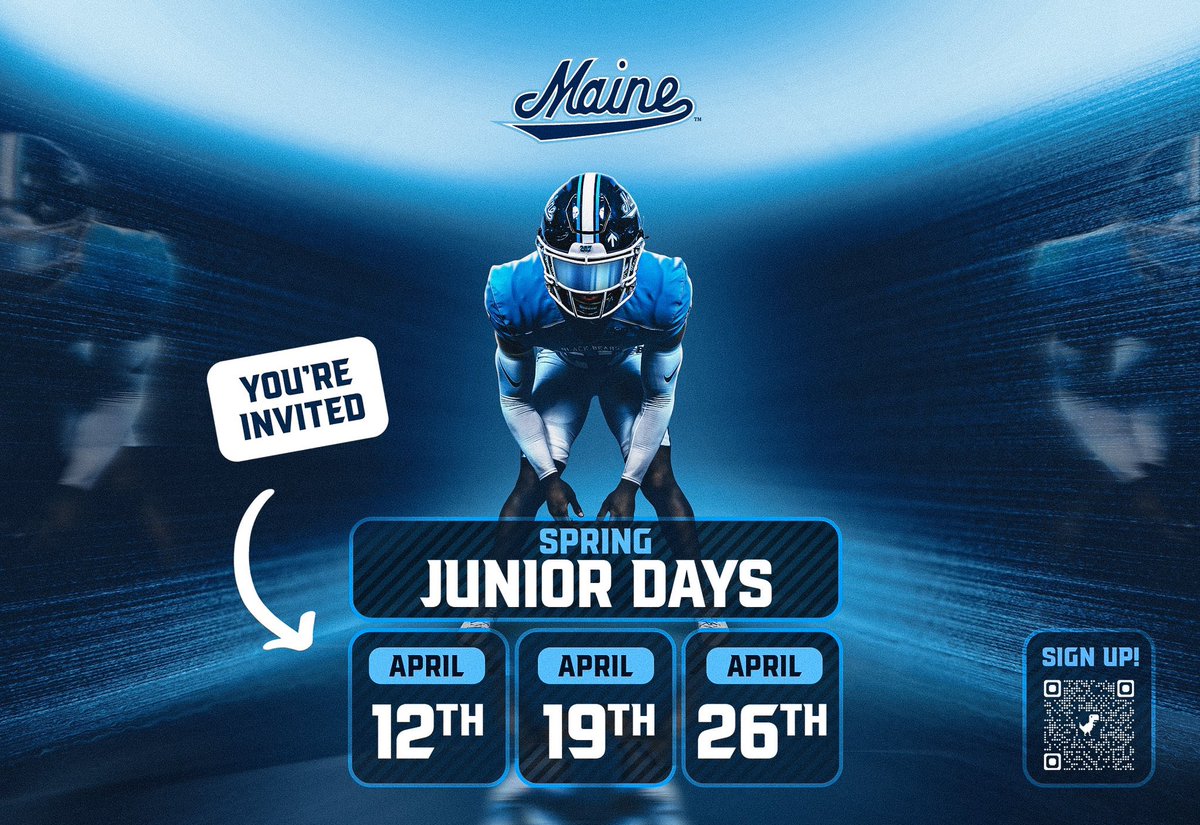 Great opportunity to see what Maine is all about! #BearDown #BB26