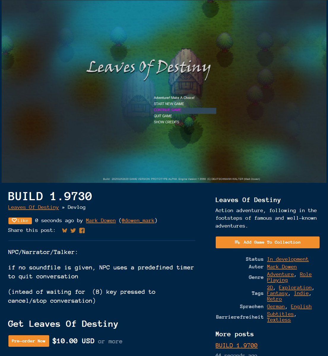 dowen_mark's tweet photo. https://t.co/PbcAeKkXGb
#indiedev #indiegame #indiegames #itchio #Windows #retro #gamedev #gamedevelopement #madewithbasic #purebasic #developer #game #gameplay #gameengine #mark_dowen https://t.co/0LKlhTmUJa