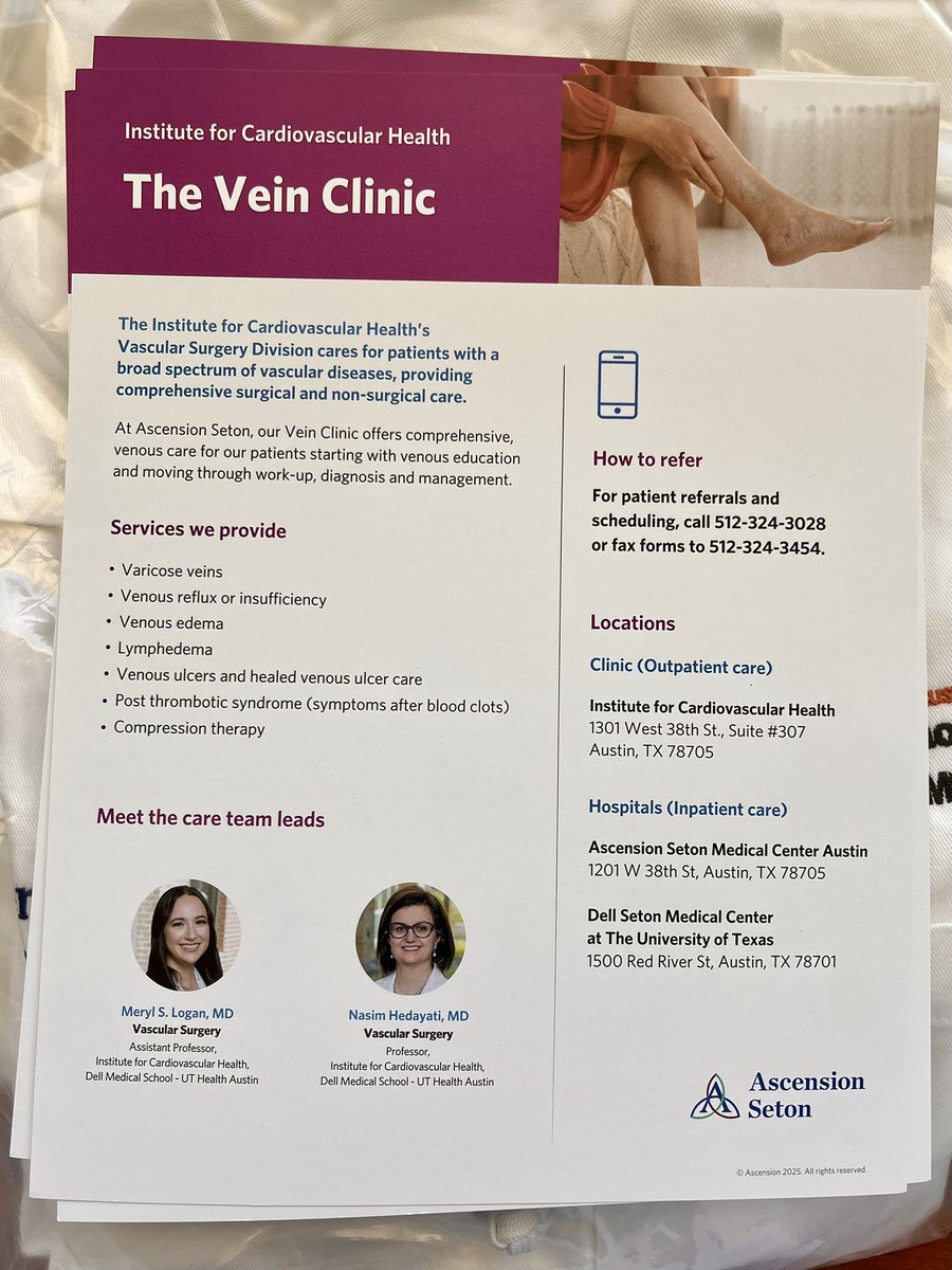 Meryl Simon Logan, MD (@prolenequeen) on Twitter photo Vein problem in Austin?! Check us out! Dr. <a href="/MdHedayati/">Nasim Hedayati, MD, MAS, FACS, RPVI</a> & I are happy to serve you and your patients! Vein problem in Austin?! Check us out! Dr. <a href="/MdHedayati/">Nasim Hedayati, MD, MAS, FACS, RPVI</a> & I are happy to serve you and your patients!