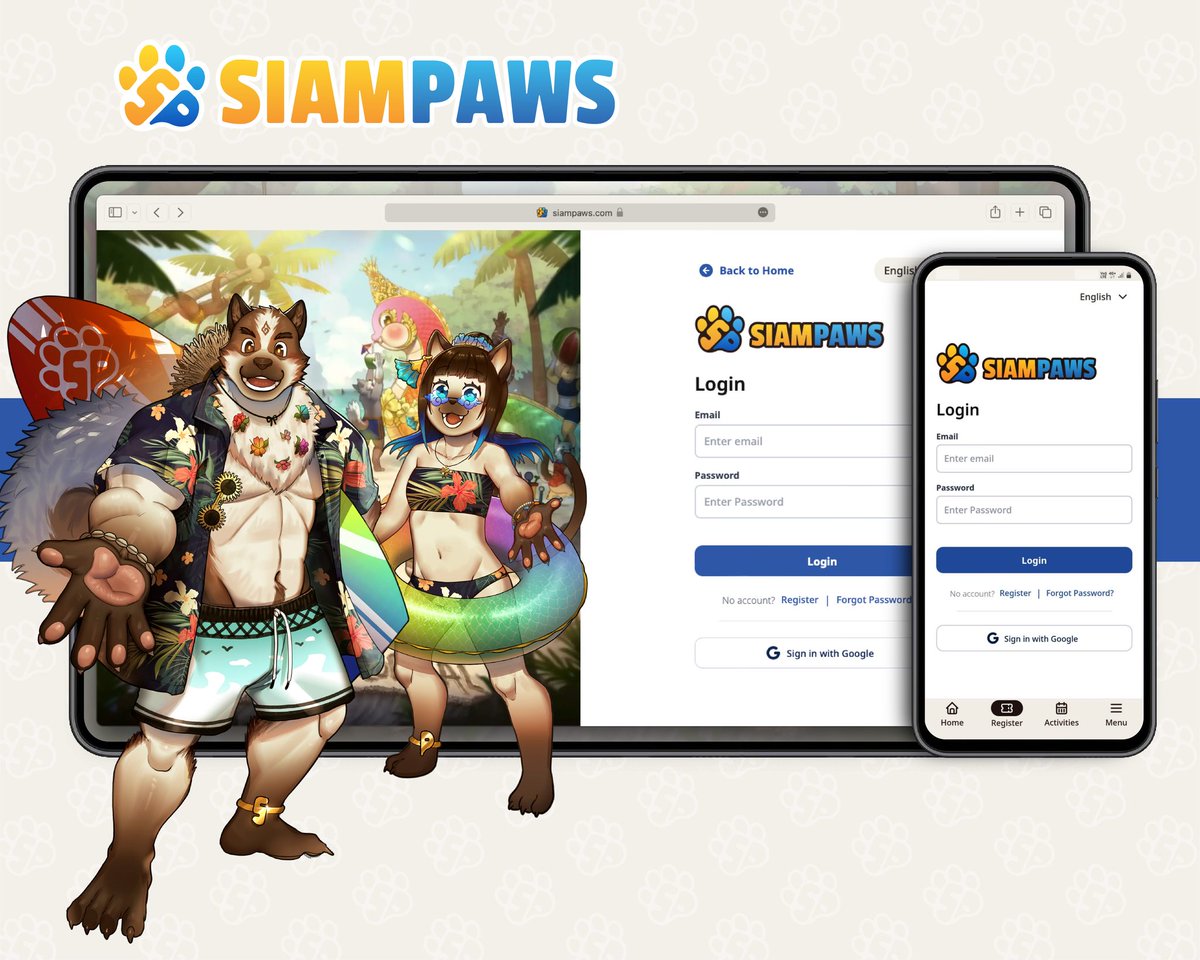 Registrations for SiamPaws (June 7–8) are now open! 🎉
Verify your identity via the SiamPaws Membership System to speed up ticket purchases.

🔗 Registration link is in the description.
Stay tuned for updates. See you there! ✨