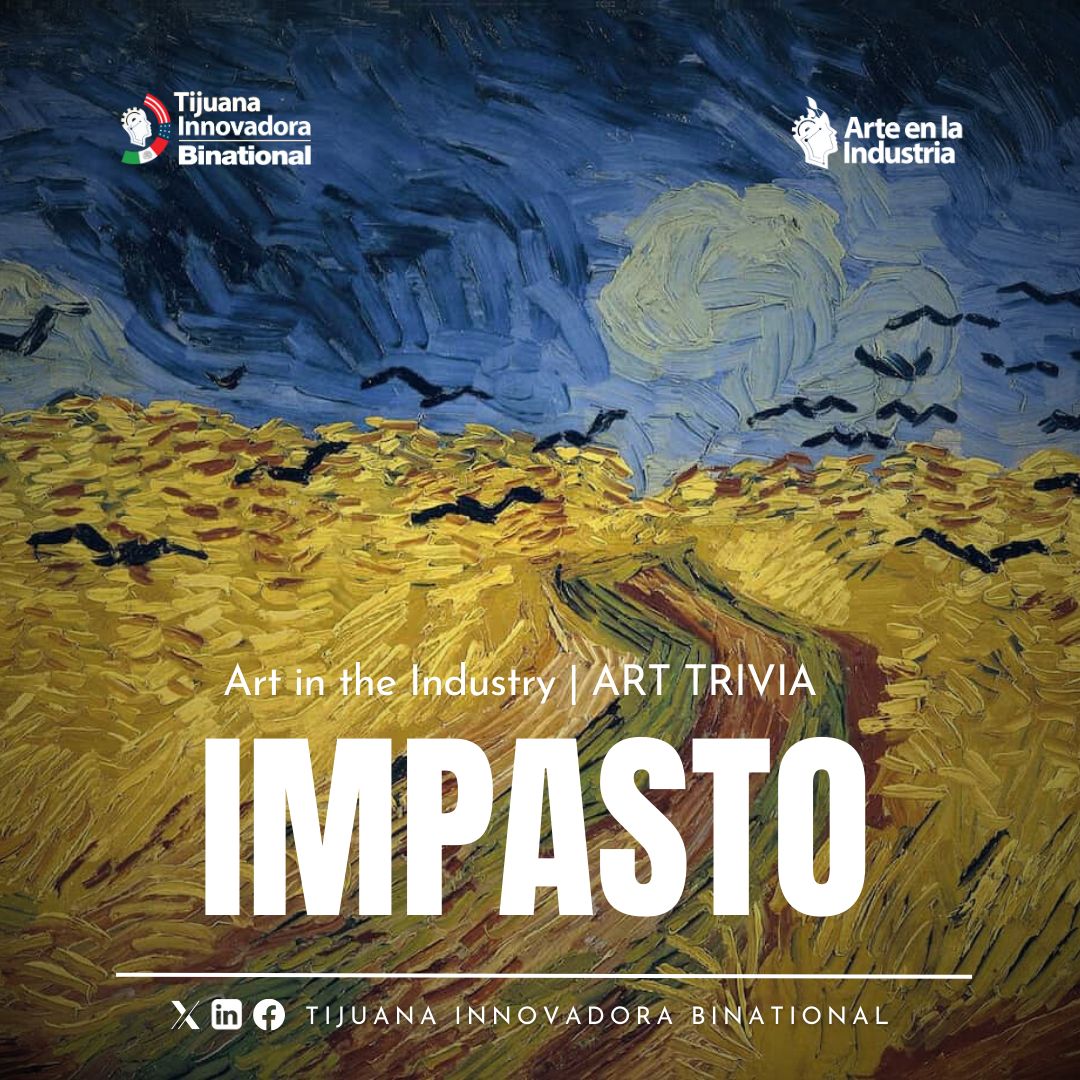 TiBinational's tweet image. #Impasto is a #technique where paint is applied very thickly to create a #textured surface🧱#VanGogh #Velazquez &amp;amp; #Pollock👨‍🎨 used it🖼️It dates back to the Renaissance when artists such as #Titian &amp;amp; #Rembrandt used it to add #depth &amp;amp; #realism to their works🌃

#TijuanaInnovadora