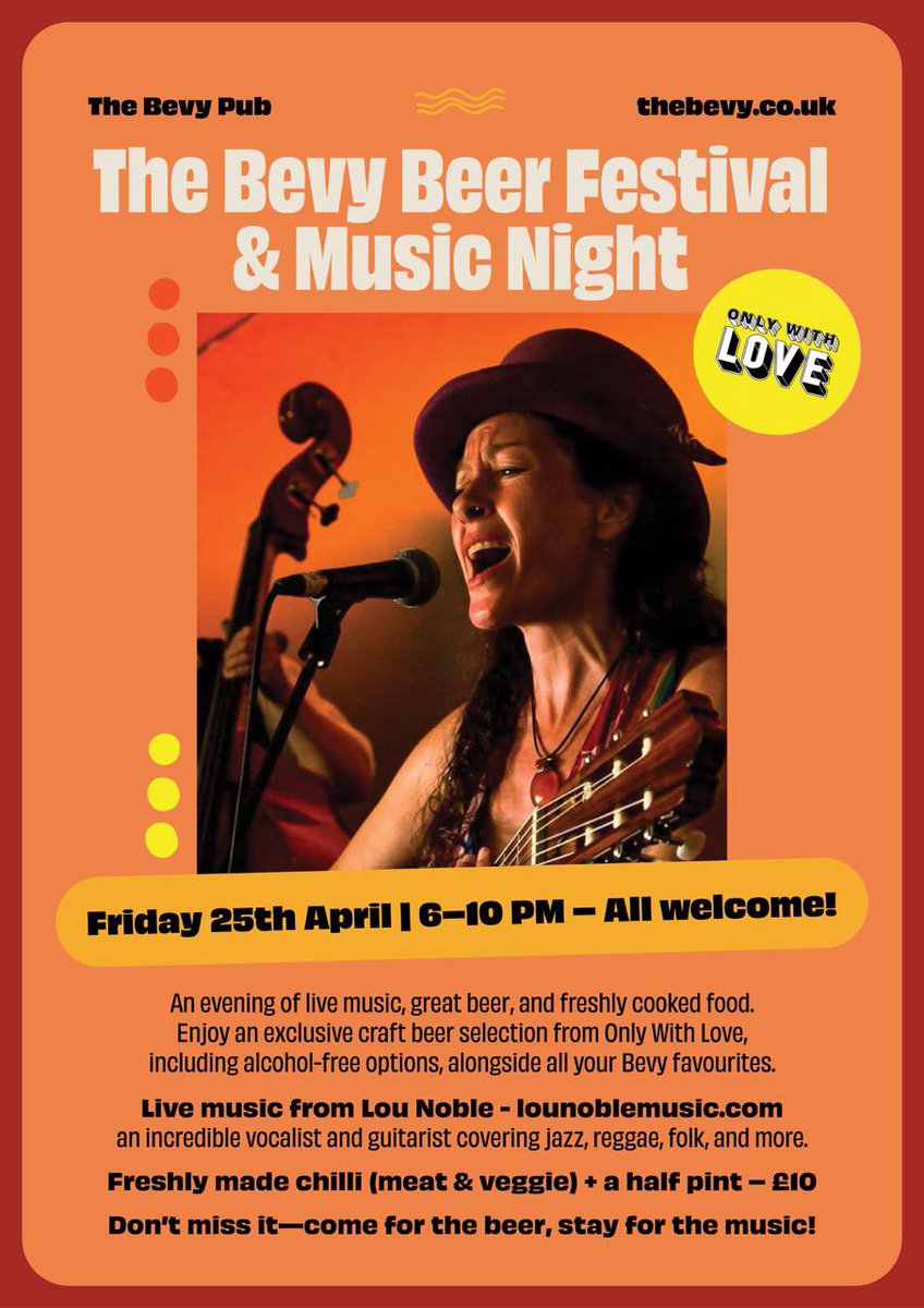 Roll up, Roll up its our 🎵 We're-Still-Standing AGM on the 25th April 4.30-6pm (free food for shareholders). Followed by music with Lou Noble and Only With Love mini beer festival. Come and support Brightons best (ok, only) community owned pub