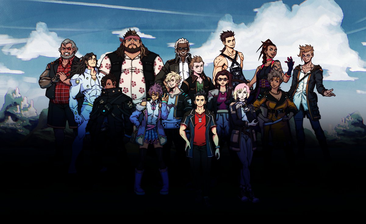 Some friends call me Jonny (Aka Bear Boy), but I'm an indie dev and character artist whose art style is greatly influenced by that of games like Final Fantasy &amp; Kingdom Hearts.

I'd love to work for Square Enix someday, but for now, my DMs are open for commissions!

#PortfolioDay