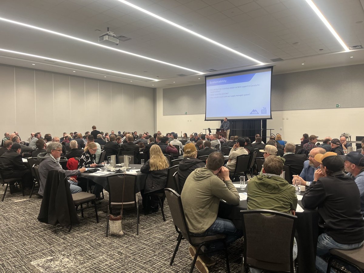 AB milk,  spring producer mtg