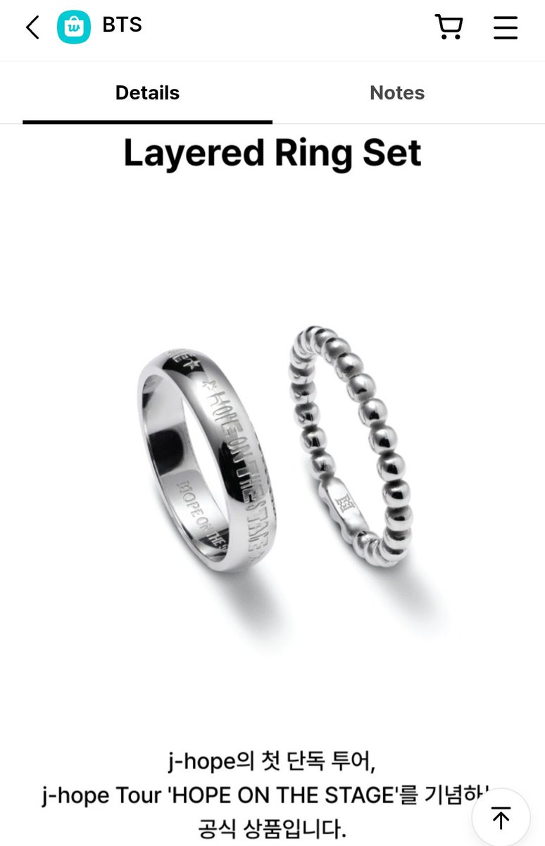 jajaworshipsXL's tweet photo. WTT 

Want to trade my layered ring set - I have small size but doesn't fit so want to trade for a large size! 

Please RT to spread 💜 

#jhope #HOPE_ON_THE_STAGE_TOUR #bts #wtt https://t.co/suCnLZjkGf