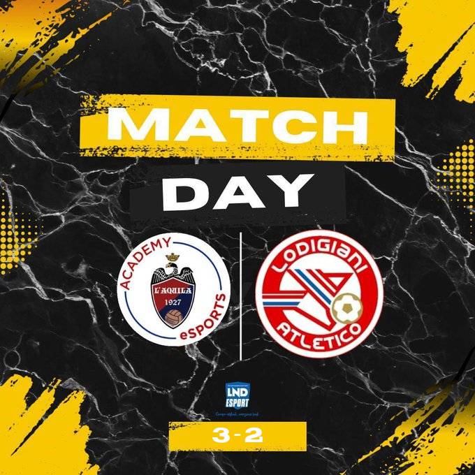 Academy L'Aquila eSports (@hdemyaqesports) on Twitter photo ๐| <a href="/LNDEsport1/">LND Esport</a>
๐| <a href="/tktunited/">Atletico Lodigiani Esports</a>
๐ โ
3-2
โฝ๏ธโฝ๏ธ <a href="/TheAlexGaming7/">๐๐๐ฆ ๐๐ฅ๐๐ฒ๐๐ซ</a>
โฝ๏ธ AUTOGOL
๐ <a href="/GlaDioBomberoni/">GlaDioIT</a>
๐ <a href="/TraumfaengerGK/">Montoesquieu</a>
๐๏ธ <a href="/TheAlexGaming7/">๐๐๐ฆ ๐๐ฅ๐๐ฒ๐๐ซ</a> ๐| <a href="/LNDEsport1/">LND Esport</a>
๐| <a href="/tktunited/">Atletico Lodigiani Esports</a>
๐ โ
3-2
โฝ๏ธโฝ๏ธ <a href="/TheAlexGaming7/">๐๐๐ฆ ๐๐ฅ๐๐ฒ๐๐ซ</a>
โฝ๏ธ AUTOGOL
๐ <a href="/GlaDioBomberoni/">GlaDioIT</a>
๐ <a href="/TraumfaengerGK/">Montoesquieu</a>
๐๏ธ <a href="/TheAlexGaming7/">๐๐๐ฆ ๐๐ฅ๐๐ฒ๐๐ซ</a>