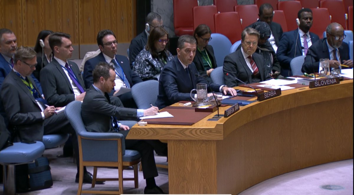 MFA Serbia (@mfaserbia) on Twitter photo Statement by Minister of Foreign Affairs <a href="/markodjuric/">Марко Ђурић</a> at the <a href="/UN/">United Nations</a> Security Council meeting on the work of <a href="/UNMIKosovo/">UNMIK (UN Mission in Kosovo)</a>.
⬇️📄
🔗mfa.gov.rs/en/press-servi… Statement by Minister of Foreign Affairs <a href="/markodjuric/">Марко Ђурић</a> at the <a href="/UN/">United Nations</a> Security Council meeting on the work of <a href="/UNMIKosovo/">UNMIK (UN Mission in Kosovo)</a>.
⬇️📄
🔗mfa.gov.rs/en/press-servi…