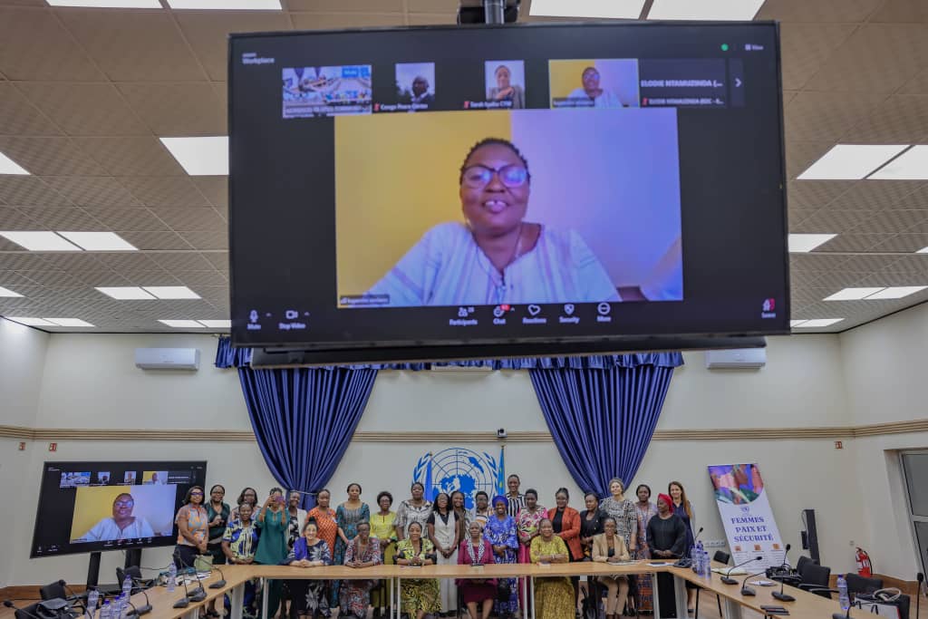 Présentation de la  note de plaidoyer sur  la situation sécuritaire de l'Est (Goma, Bukavu, etc) à  Madame Bintou Keita, la Cheffe de la MONUSCO  et Représentante du Secrétaire Général de Nations Unies
#Faire #taire les armes, #cessez le feu et arrêt des violations