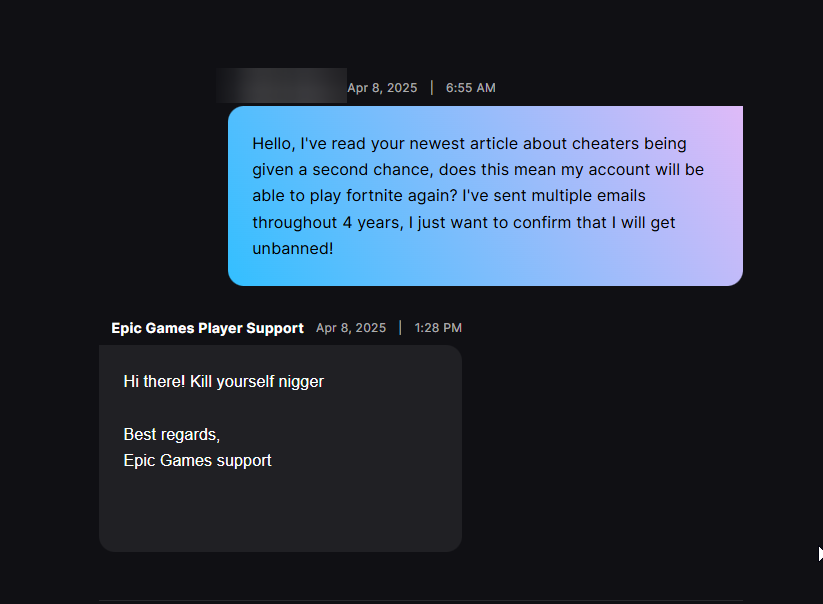 aizyyaizyy22465's tweet photo. Bruh why's fortnite like this 🤦‍♂️🤦‍♂️🤦‍♂️ Just tryna ask ab my unban bro https://t.co/JDCMl8A0QZ