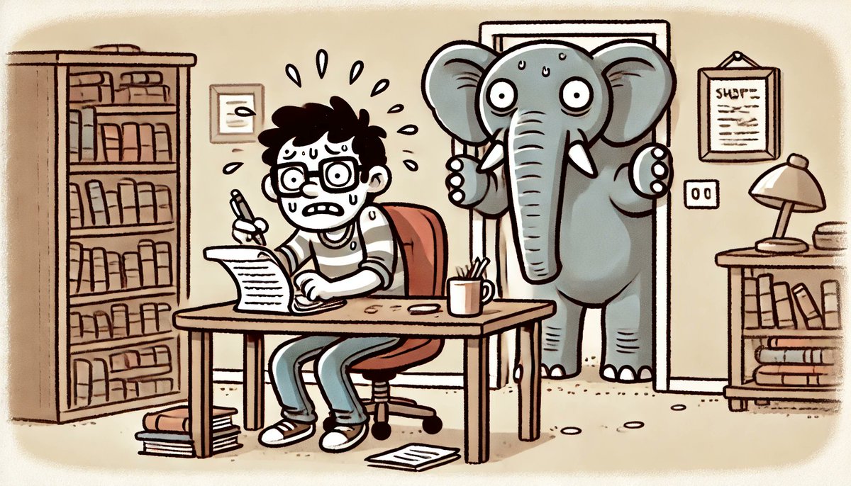 Writing a book is like eating an elephant. tinyurl.com/mr3wk4d2