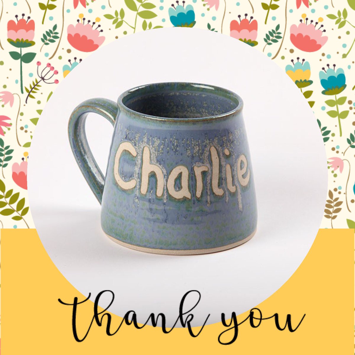 dunbeaconpotter's tweet photo. The gift of a Dunbeacon personalised mug is always well received, a perfect way to express your gratitude to someone. Available in a choice of three glazes, order two for free Irish delivery! https://t.co/dPaCWohh3n