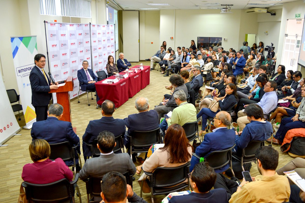 PNUD Perú (@pnudperu) on Twitter photo Más de 1 millón de servidores públicos accederán a un curso sobre Prevención y Gestión de Conflictos Sociales implementado por ➡️<a href="/PCM_SGSD/">Secretaría de Gestión Social y Diálogo - PCM</a>, <a href="/SERVIR_PERU/">SERVIR_PERU</a> y PNUD el cual brindará herramientas de análisis y estrategias de gestión de conflictos.
🗒️go.undp.org/3zV Más de 1 millón de servidores públicos accederán a un curso sobre Prevención y Gestión de Conflictos Sociales implementado por ➡️<a href="/PCM_SGSD/">Secretaría de Gestión Social y Diálogo - PCM</a>, <a href="/SERVIR_PERU/">SERVIR_PERU</a> y PNUD el cual brindará herramientas de análisis y estrategias de gestión de conflictos.
🗒️go.undp.org/3zV