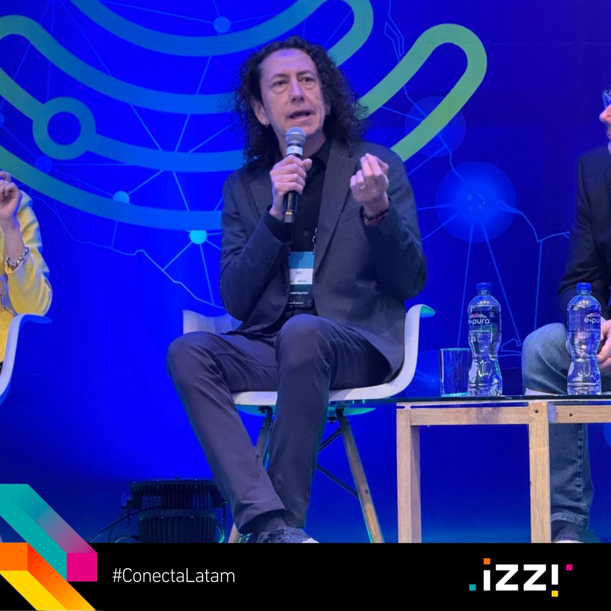 izziprensa's tweet image. Israel Madiedo @twittmut , Director de Innovación y Tecnología de @izzi_mx , participó con éxito en el Día 1 de #ConectaMéxico de @conecta_latam en el panel “Estrategias para el Futuro de la Conectividad”.

#ConectaMéxico2025