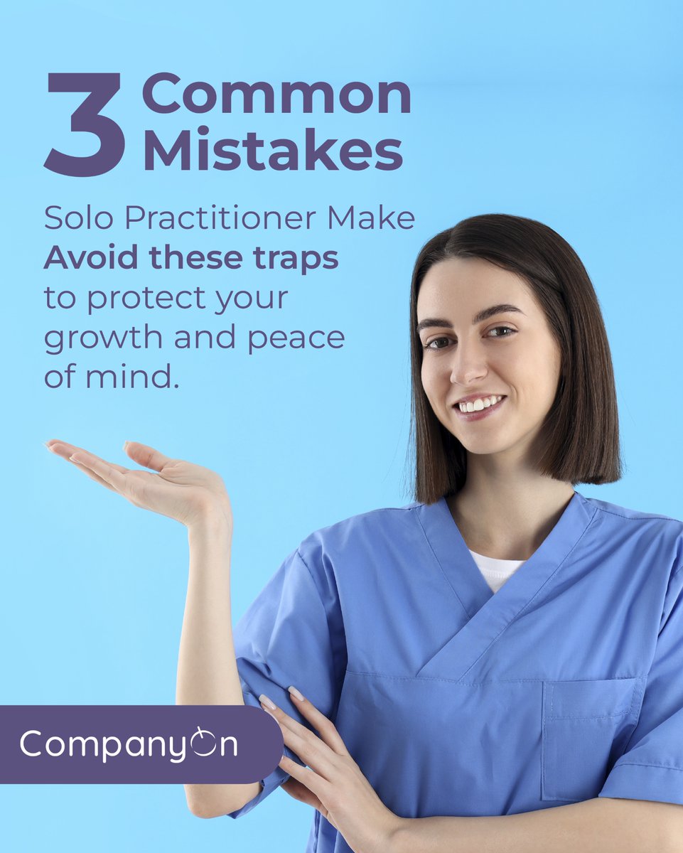 companyonapp's tweet photo. 🙅‍♂️ Don’t let common mistakes slow you down.
📌 Simplify bookings, organize documentation, and build your brand with CompanyOn—tailored for solo practitioners.

#SoloPracticeTips #AvoidMistakes #CompanyOn https://t.co/YCth53zFTj