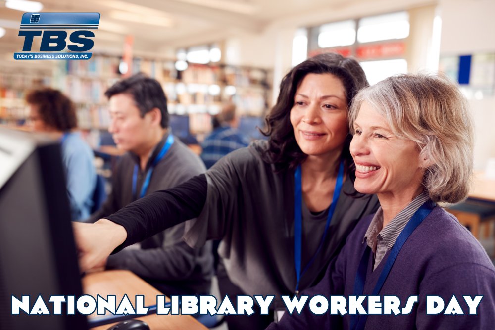 TBS_SingleCard's tweet image. To every librarian, assistant, tech specialist, and support staff—thank you. Your expertise, adaptability, and heart drive the evolution of libraries as welcoming, innovative spaces. 💙

#NationalLibraryWorkersDay #LibraryStrong #ThankYouLibrarians #TBS #LibrariesTransform