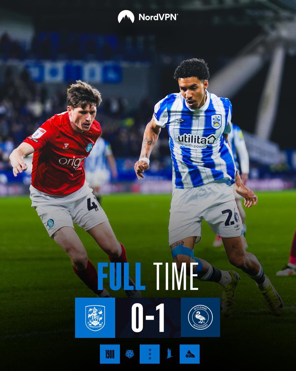 htafc's tweet image. Full-time in HD1.

@NordVPN | #htafc